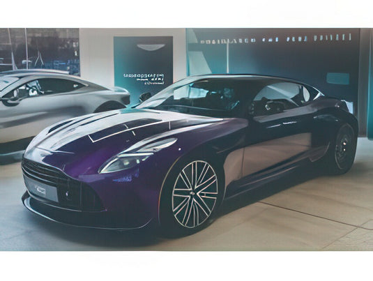 【予約】2025年発売予定ASTON MARTIN  DB12 4.0L V8 COUPE 2023  DIGITAL VIOLET/MOTORHELIX 1/18ミニカー
