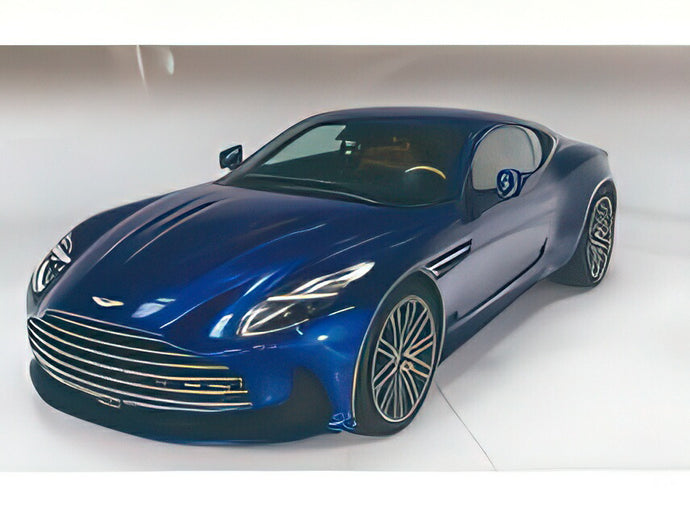 【予約】2025年発売予定ASTON MARTIN  DB12 4.0L V8 COUPE 2023  ION BLUE/MOTORHELIX 1/18ミニカー