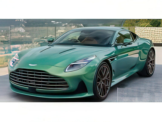 ASTON MARTIN DB12 4.0L V8 COUPE 2023 イリデセントエメラルドグリーン/ MOTORHELIX 1/18 199台限定ミニカー