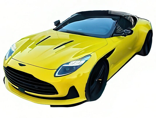 【予約】2026年発売予定ASTON MARTIN DB12 4.0L V8 クーペ 2023 イエロー/ MOTORHELIX 1/18 69台限定ミニカー
