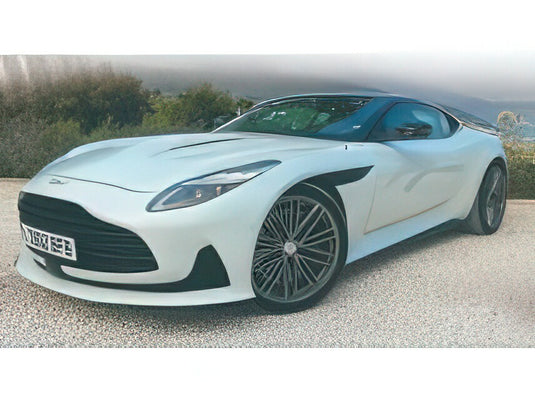 ASTON MARTIN DB12 4.0L V8 COUPE 2023 ゼニスホワイト/ MOTORHELIX 1/18 99台限定ミニカー