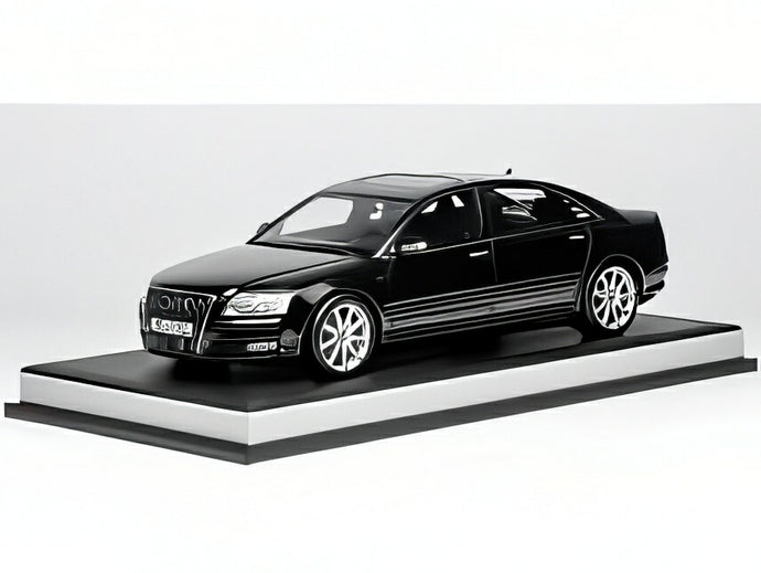 【予約】2026年発売予定AUDI A8 L W12 クワトロ 2008 ブラック/ MOTORHELIX 1/18 299台限定ミニカー