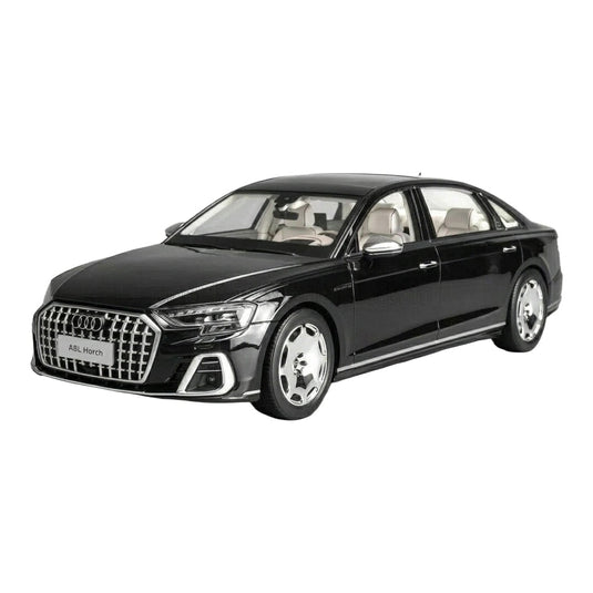【予約】2027年発売予定 Audiアウディ A8L Horch 2026 ブラック 99台限定 / MOTORHELIX 1/18 ミニカー