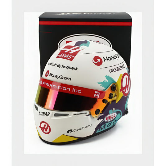 Bell ヘルメット Casco ヘルメット F1 Kevin Magnussen チーム Moneygram Haas