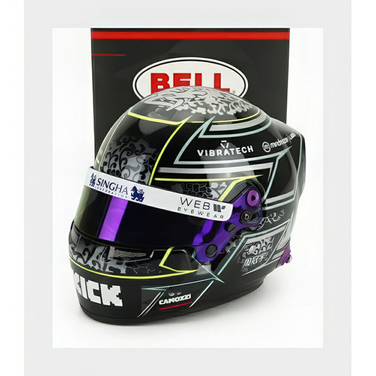 Bell ヘルメット Casco ヘルメット F1 Guanyu Zhou チーム Stake Kick Sauber 
