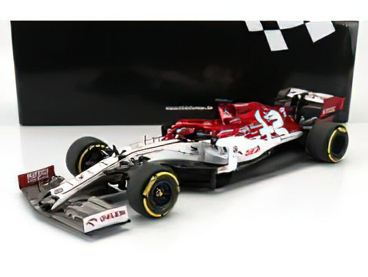 ALFA ROMEO - F1 C39 TEAM RACING ORLEN N 7 AUSTRIAN GP 2020 KIMI RAIKKONEN - WHITE RED MET/Minichamps 1/18ミニカー