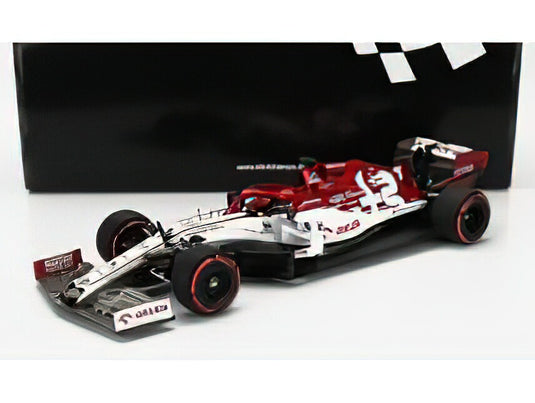 ALFA ROMEO - F1 C39 TEAM RACING ORLEN N 7 STYRIAN GP 2020 KIMI RAIKKONEN - WHITE RED MET/Minichamps 1/18ミニカー