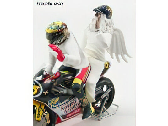 FIGURES - APRILIA 250cc N 46 GP RIO - VALENTINO ROSSI + ANGEL 1999 WORLD CHAMPION - VARIOUS/Minichamps 1/12ミニカー