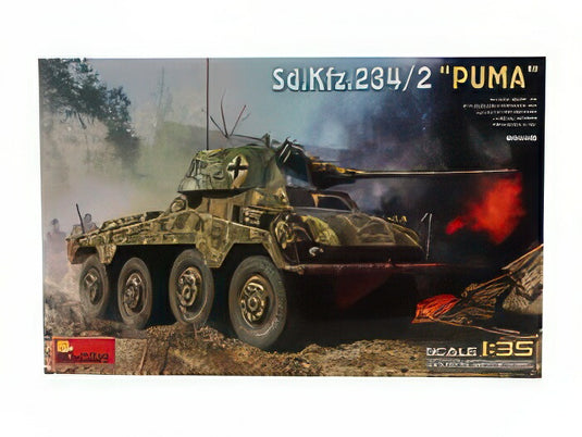 TANK SD.KFZ.234/2 プーマ 装甲車 軍用 1945年/MINIART 1/35模型プラモデル