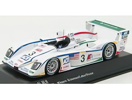 AUDI - R8 3.6L TURBO TEAM ADT CHAMPION RACING N 3 WINNER 24h LE MANS 2005 T.KRISTENSEN - JJ LETO - M.WERNER - WHITE GREEN/Minichamps 1/43ミニカー