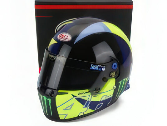 BELL HELMET - CASCO HELMET VALENTINO ROSSI BMW M4 GT3 WRT 2022 - YELLOW WHITE BLUE/MINI HELMET 1/2ヘルメット
