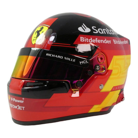 Carlos Sainzカルロス・サインツ ヘルメット 2023 レッド