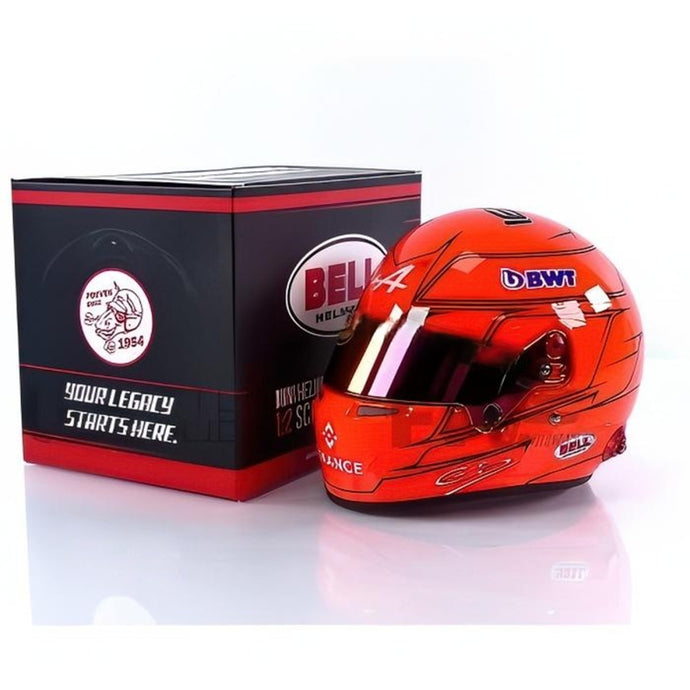 エステバン・オコン ヘルメット Alpine 2023/ MINI HELMET 1/2 ミニカー