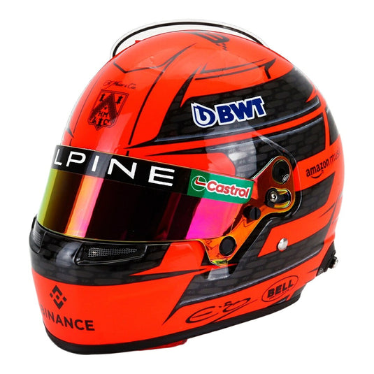 Esteban Ocon エステバンオコン ヘルメット F1 BWT Alpineチーム