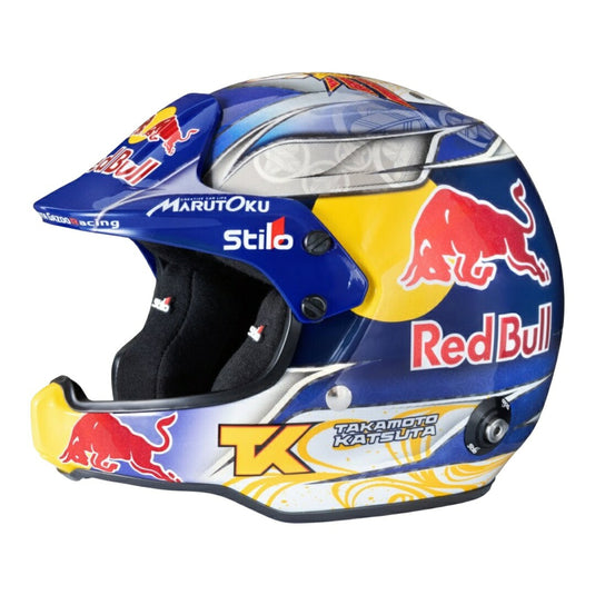 【予約】2026年発売予定 Takamoto Katsuta トヨタ Yaris GR Rally1 Hybrid 2025 ヘルメット ブルー レッド イエロー / MINI HELMET 1/2 ミニカー