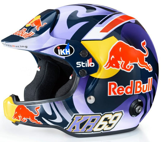 【予約】2026年発売予定STILO ヘルメット カッレ・ロバンペラ TEAM TOYOTA YARIS GR RALLY1 HYBRID GAZOO RACING WRT ラリー 2025シーズン ブルー/レッド/イエロー / MINI HELMET 1/2 ミニカー