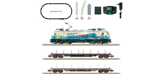 Nゲージ 鉄道模型 スターターセット Minitrix ミニトリックス LINEAS BR 186 Era VI DC mfx Starter set BR 186 LINEAS Era VI