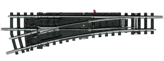 Nゲージ 鉄道模型 Minitrix ミニトリックス 左ポイント 15deg フローグ可動式 DC