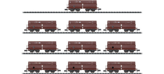 Nゲージ 鉄道模型 貨車 ミニトリックス Minitrix DRG Erz IId Era II Self unloading wagon DRG DC