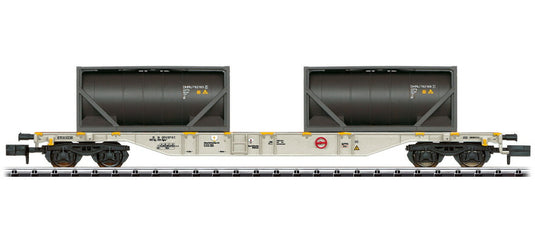 Nゲージ 鉄道模型 貨車 ミニトリックス Minitrix AAE コンテナ車 Era VI Container wagon AAE DC