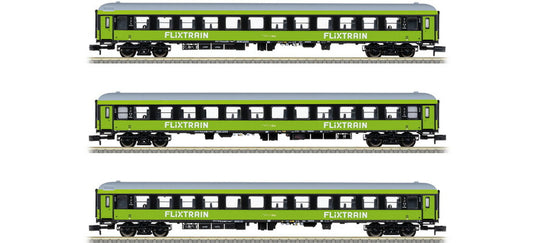 Nゲージ 車両 Minitrix ミニトリックス FLIXTRAIN express train carriage set Era VI DC