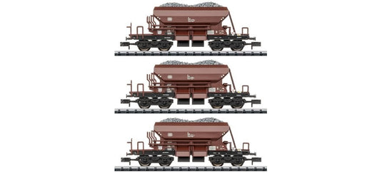Nゲージ 鉄道模型 客車 Minitrix DB Service Goods Ballast Wagon Set Era IV DC