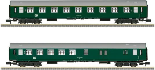 Nゲージ 鉄道模型 客車 Minitrix ミニトリックス CD Type Y B Express train car set Era V DC