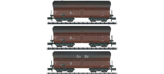 Nゲージ 鉄道模型 Minitrix ミニトリックス DB era III coke transport wagon set DC