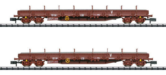 Nゲージ 鉄道模型 貨車 ミニトリックス Minitrix SNCF Uas形 工事列車セット Era VI Freight wagon set SNCF DC
