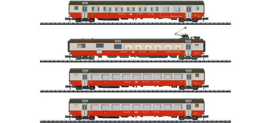 Nゲージ 鉄道模型 客車 Minitrix ミニトリックス Swiss Express SBB Era IV DC