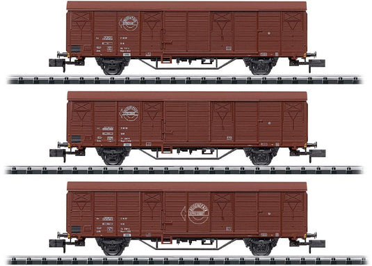 Minitrix 18902 DR DC 急行貨物 貨車セット/ Nゲージ    鉄道模型 外国