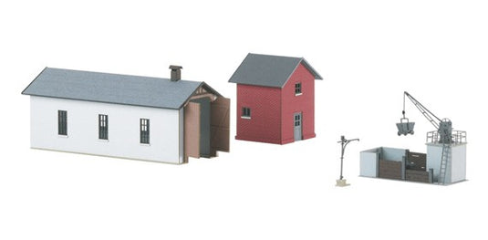Nゲージ 鉄道模型 Minitrix Building Kit for a Branch Line Maintenance Facility Era II-IV