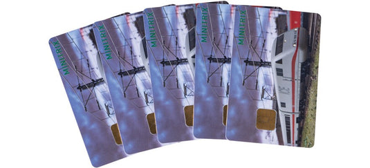 Nゲージ 鉄道模型 Minitrix Locomotive Card Set 5 Cards