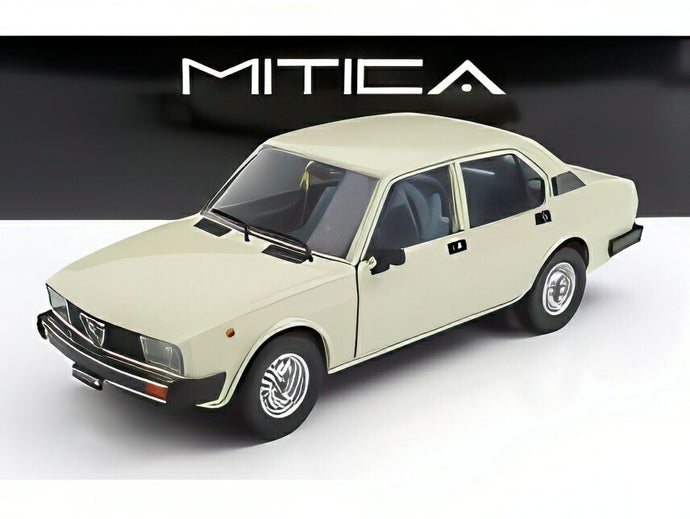 ALFA ROMEO アルフェッタ ベルリーナ 2000L 1978 アイボリー 103/ MITICA-DIECAST 1/18 504台限定 海外限定　ミニカー