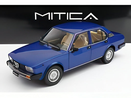 ALFA ROMEO アルフェッタ ベルリーナ 2000L 1978 ミッレリーゲホイール ブルーペルヴィンカ メタリック (349)/ MITICA-DIECAST 1/18 504台限定　海外限定ミニカー
