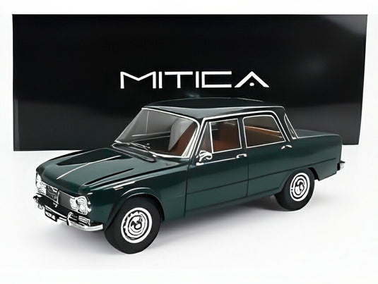 ALFA ROMEO ジュリア 1.6 Ti 1962 ヴェルデムスキオ グリーン/ MITICA-DIECAST 1/18 504台限定 海外限定　ミニカー