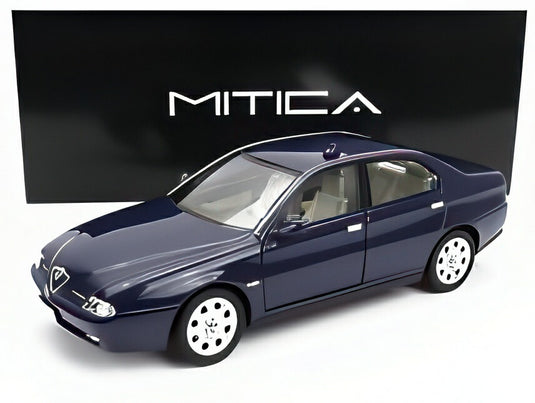 ALFA ROMEO 166 2.0 カラビニエリ GDF シビリアンデカール付 1998 ポリス ブルー/ MITICA-DIECAST 1/18 504台限定ミニカー