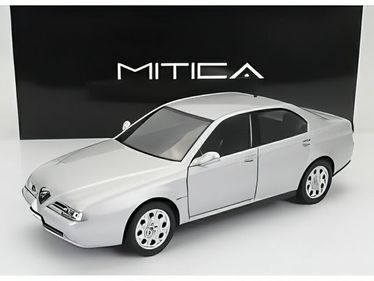 ALFA ROMEO 166 2.0 V6 TB 1998 ブラックインテリア シルバー/ MITICA-DIECAST 1/18 504台限定 海外限定　ミニカー