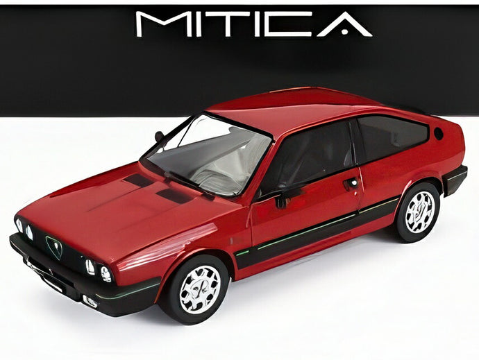 ALFA ROMEO SPRINT 1.5 クアドリフォリオヴェルデ 1983 ロッソアルファレッド/ MITICA-DIECAST 1/18 504台限定 海外限定ミニカー
