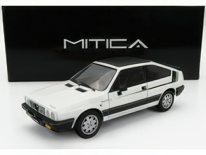【予約】ALFA ROMEO - ALFA ROMEO SPRINT 1.5 QUADRIFOGLIO VERDE BALOCCO 1984 - BIANCO CAPODIMONTE - WHITE/MITICA 1/18ミニカー 504台 海外限定