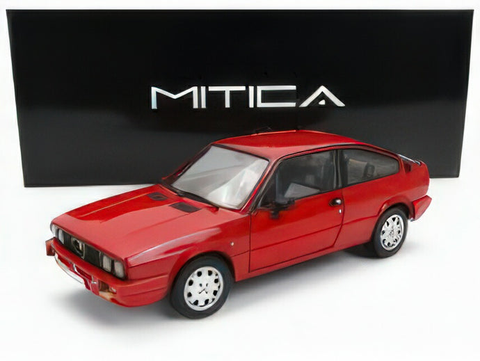 【予約】ALFA ROMEO - ALFA ROMEO SPRINT 1.5 QUADRIFOGLIO VERDE GRAND-PRIX 1986 - ROSSO ALFA RED/MITICA 1/18ミニカー 504台 海外限定