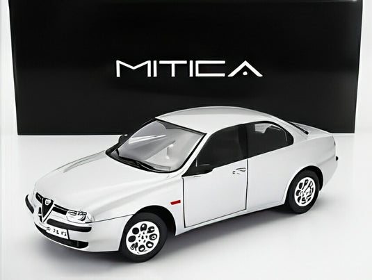 ALFA ROMEO 156 2.0 ツインスパーク 1997 ブラックインテリア シルバー 612/ MITICA-DIECAST 1/18 504台限定 海外限定　ミニカー