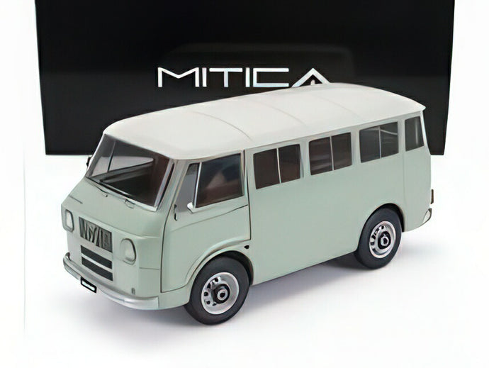 【予約】2025年発売予定ALFA ROMEO  F12 MINIBUS 1SERIES 1967  VERY LIGHT GREEN IVORY  ACQUA DI FONTE/MITICA 1/18ミニカー