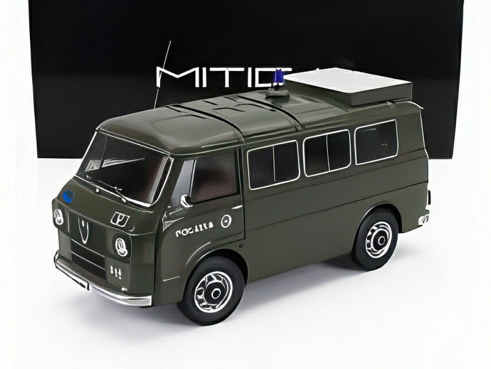 【予約】2025年発売予定ALFA ROMEO F-12 ミニバス 1シリーズ 警察 1970 グリーン/ MITICA-DIECAST 1/18 504台限定ミニカー
