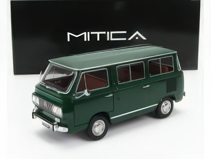 【予約】FIAT - FIAT 850 FAMILIARE SERIE-2 1970 ? INTERNO BROWN - VERDE OLIVA 323 GREEN/MITICA 1/18ミニカー 504台 海外限定