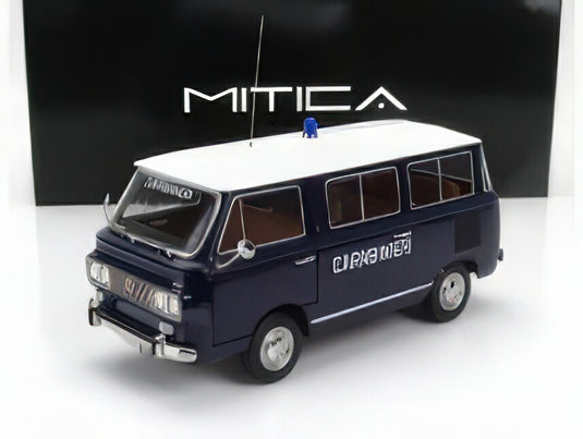 【予約】FIAT - FIAT 850 FAMILIARE CARABINIERI 1970 ? INTERNO BROWN - BLUE WHITE/MITICA 1/18ミニカー 504台 海外限定