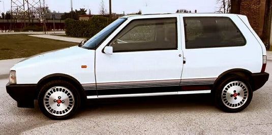 【予約】2026年発売予定FIATフィアット ウーノ ターボ i.e. 1987 フルオープン ホワイト NEW HIGH QUALITY LINE - 4 APERTURE - 4 OPENINGS / MITICA-DIECAST 1/18 ミニカー