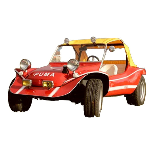 【予約】2026年発売予定 Pumaプーマ デューンバギー 1972 レッド/イエロー 着脱式ルーフ 海外限定 / MITICA 1/18 ミニカー