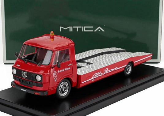 【予約】2026年発売予定ALFA ROMEO A12 F12 レッカー車 セコンダセリエ 1977 レッド ブラック/ MITICA 1/43 海外限定模型