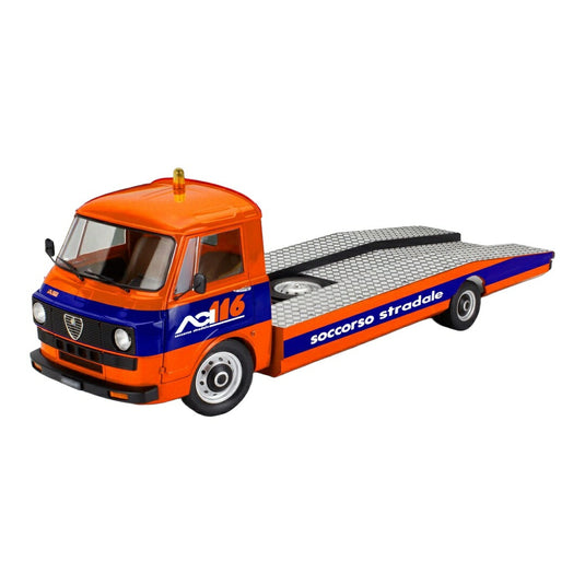 【予約】2026年発売予定 Alfa Romeoアルファロメオ A12 F12 ACI ソッコルソ・ストラダーレ 1977 オレンジ/ブルー 限定版 海外限定 / MITICA 1/43 ミニカー トラック模型
